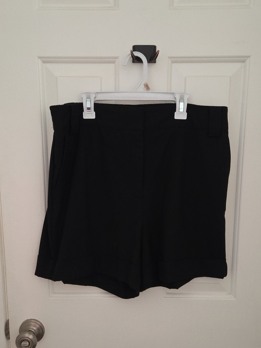 Rachel Zoe Black Tailored Dress Shorts
